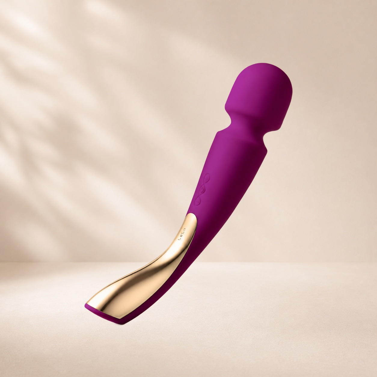 Lelo Smart Wand 2 Large wand massager in deep rose silicone
