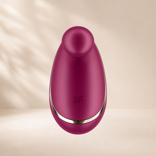 Satisfyer Spot On 1 - Berry — Pointed, nubbed tip