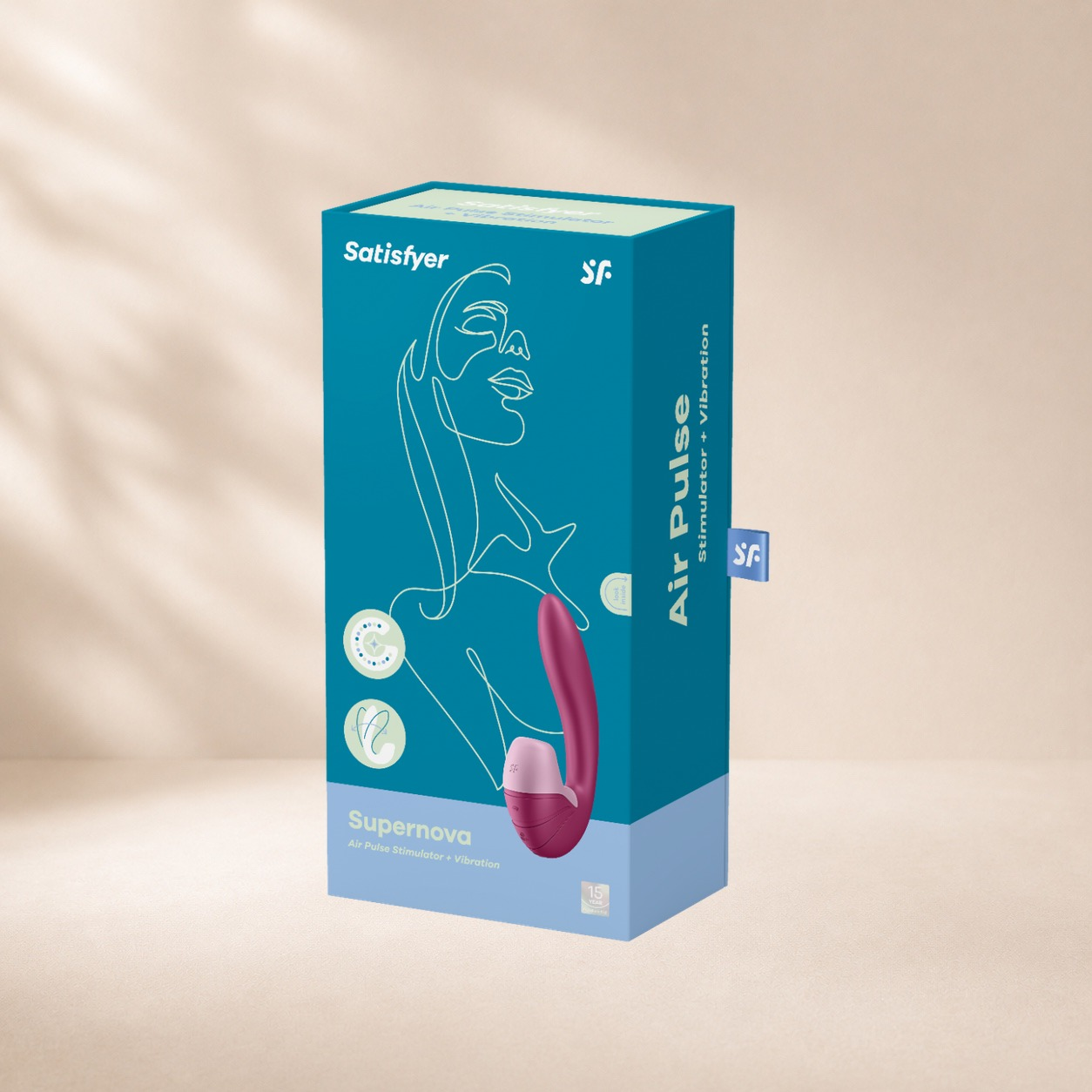 Satisfyer Supernova Rose, rabbit vibrator (photo 3)