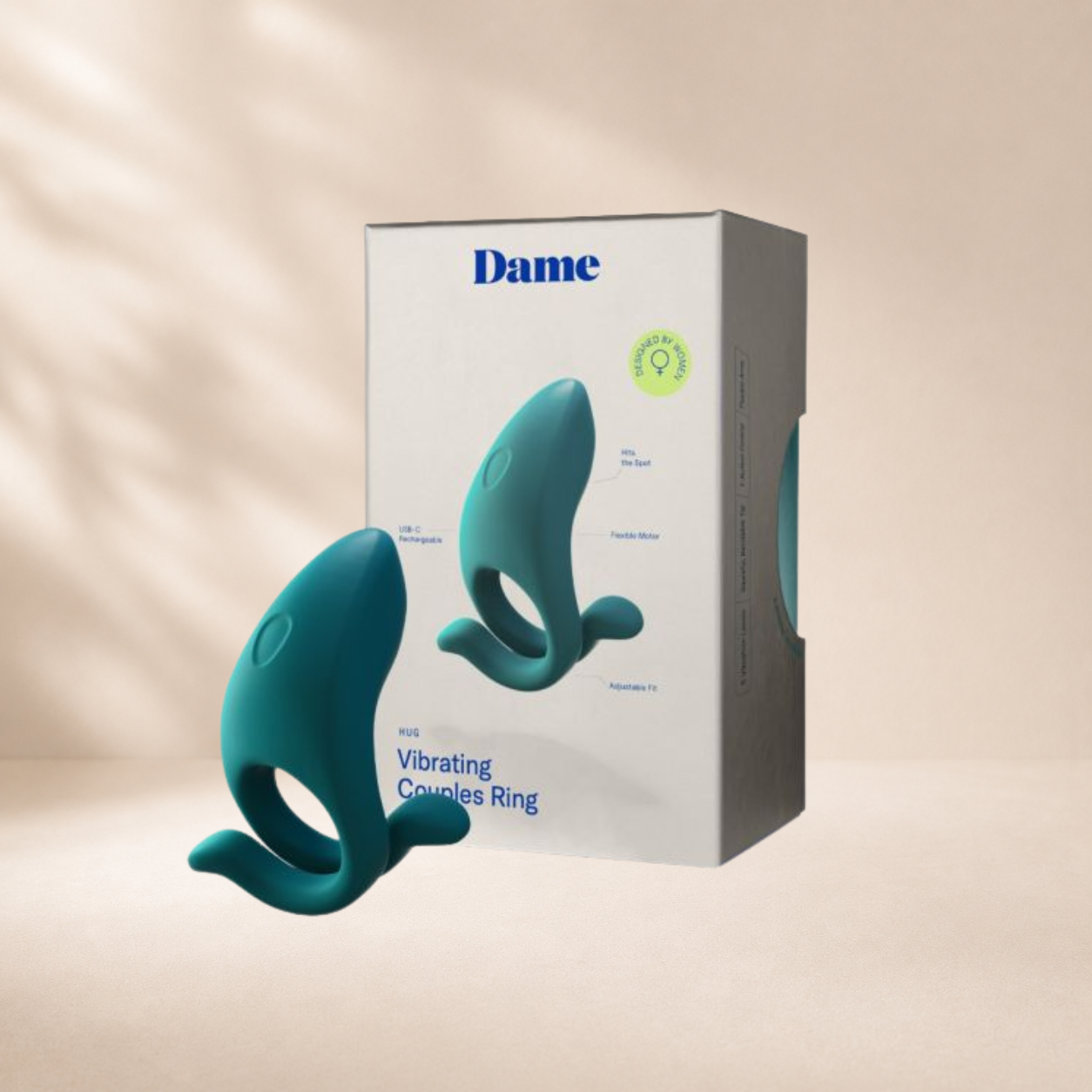 DAME Hug Vibrating Couples Ring - Fir