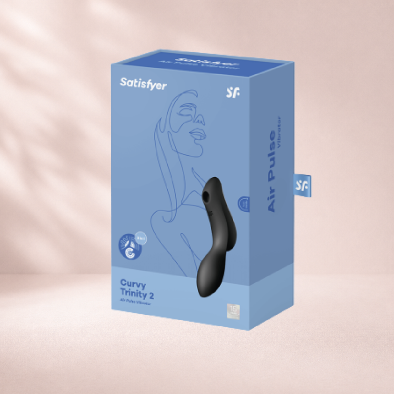 Satisfyer Curvy Trinity 2 - Black