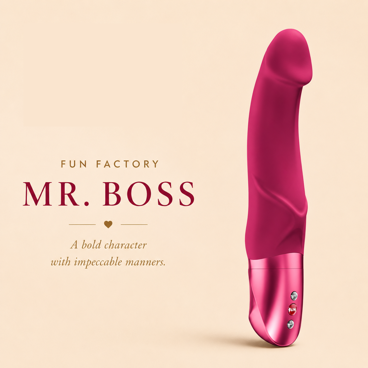 Fun Factory Mr. Boss – Raspberry