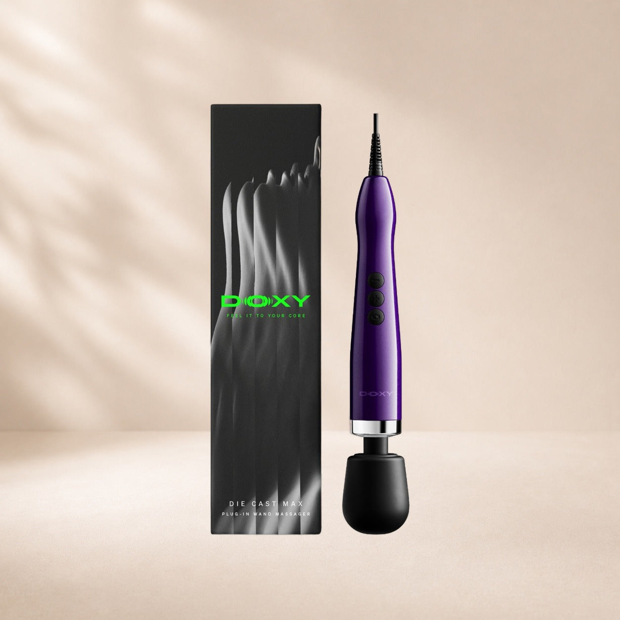 Doxy Die Cast Max Plug-In Wand - Purple