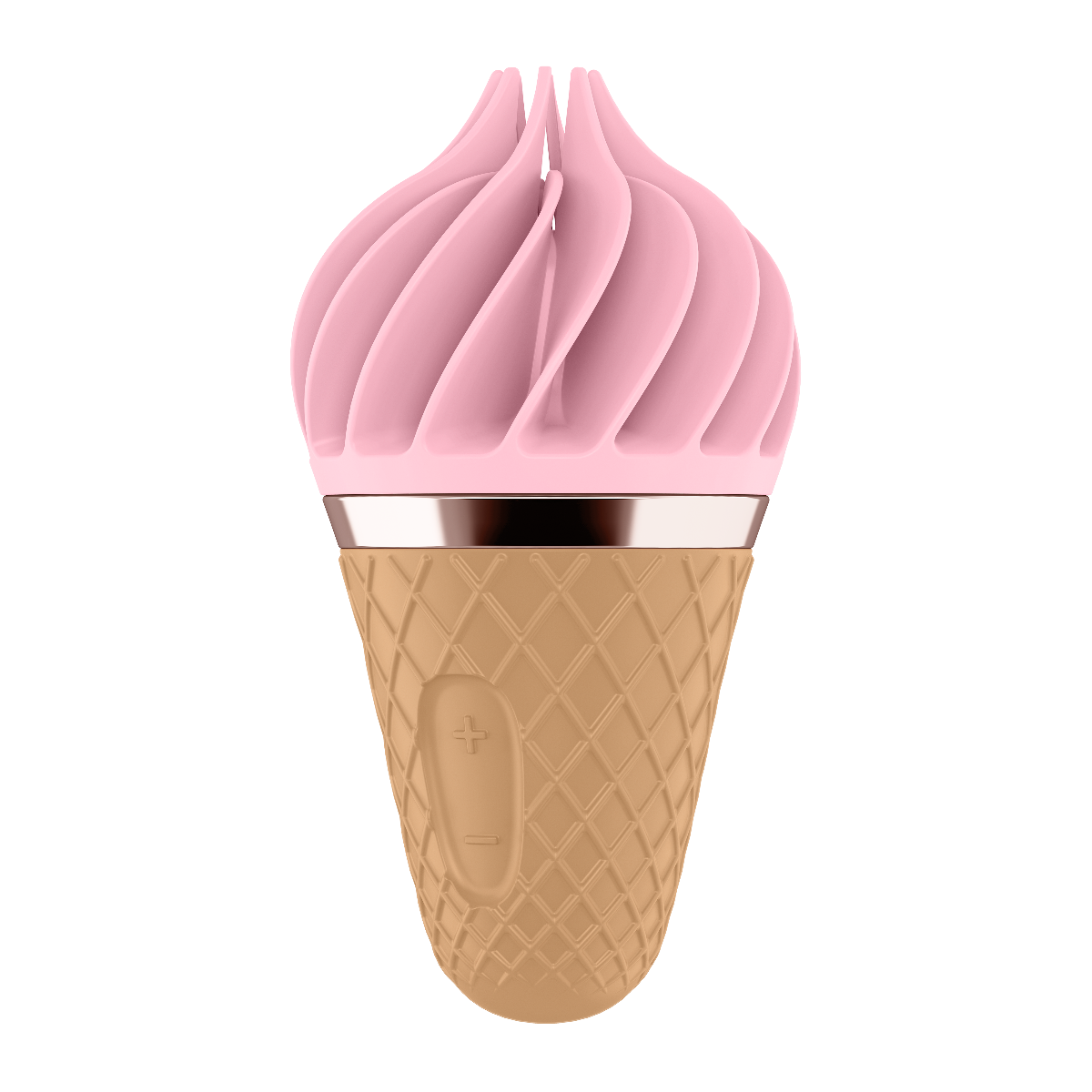 Satisfyer Sweet Treat - Black - Pink/Brown