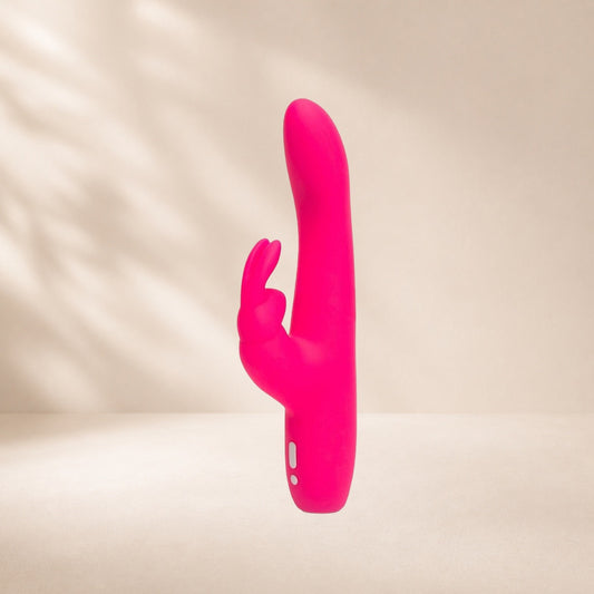 Happy Rabbit Slimline Curve Rabbit Vibrator - Pink