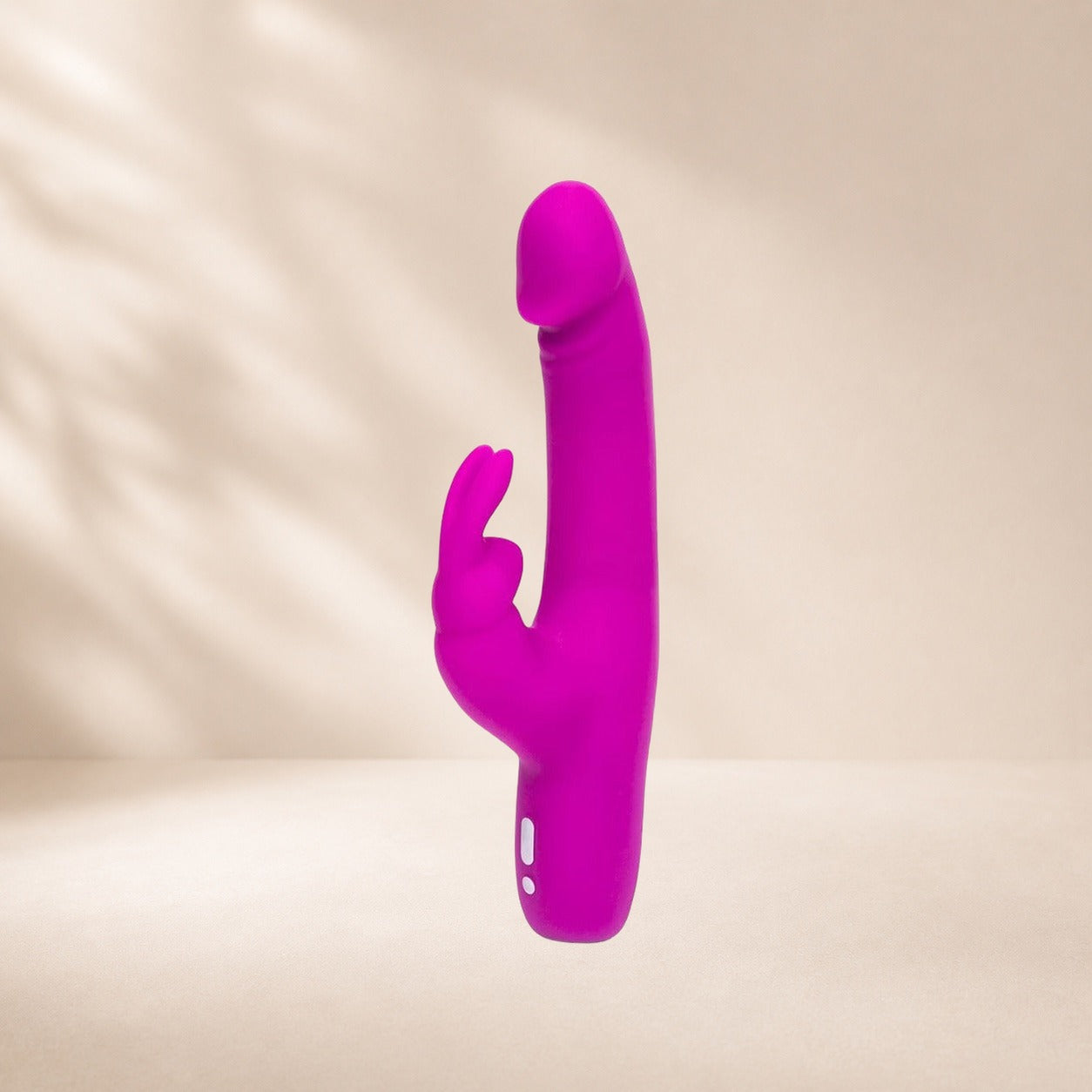 Happy Rabbit Slimline Realistic Vibrator - Purple