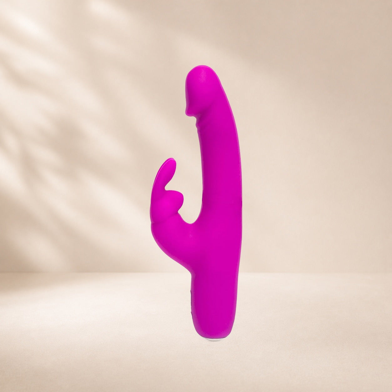 Happy Rabbit Slimline Realistic Vibrator - Purple