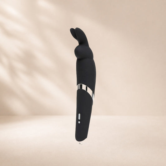 Happy Rabbit Wand Vibrator - Black