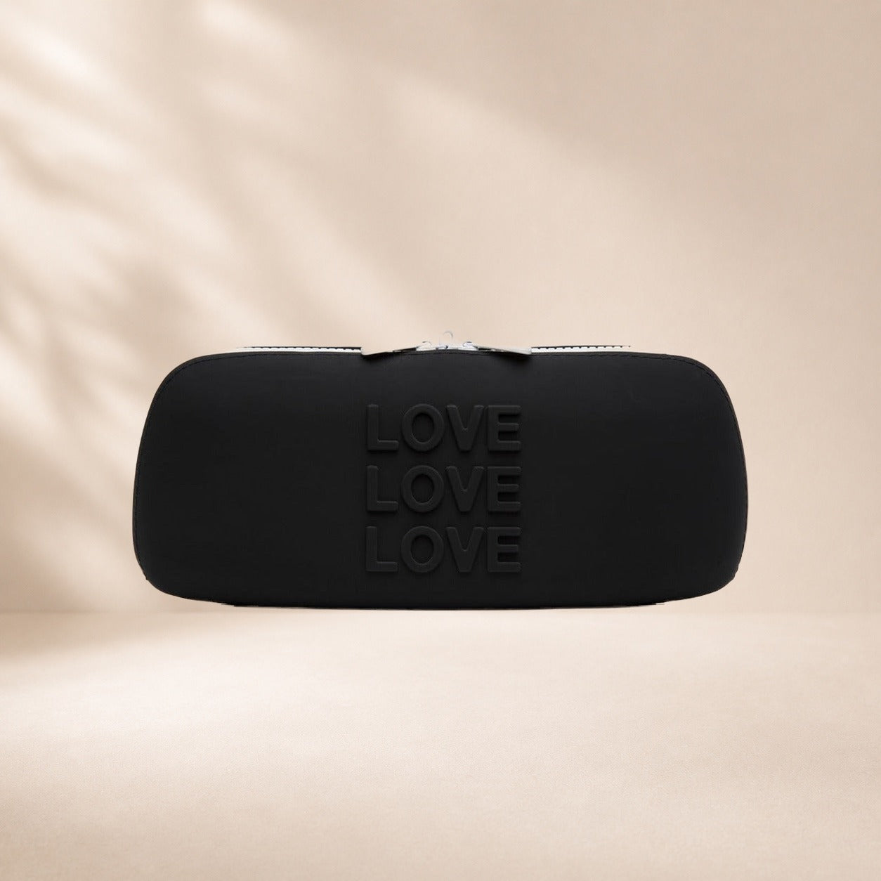 Happy Rabbit LOVE Storage Zip Bag - Medium - Black