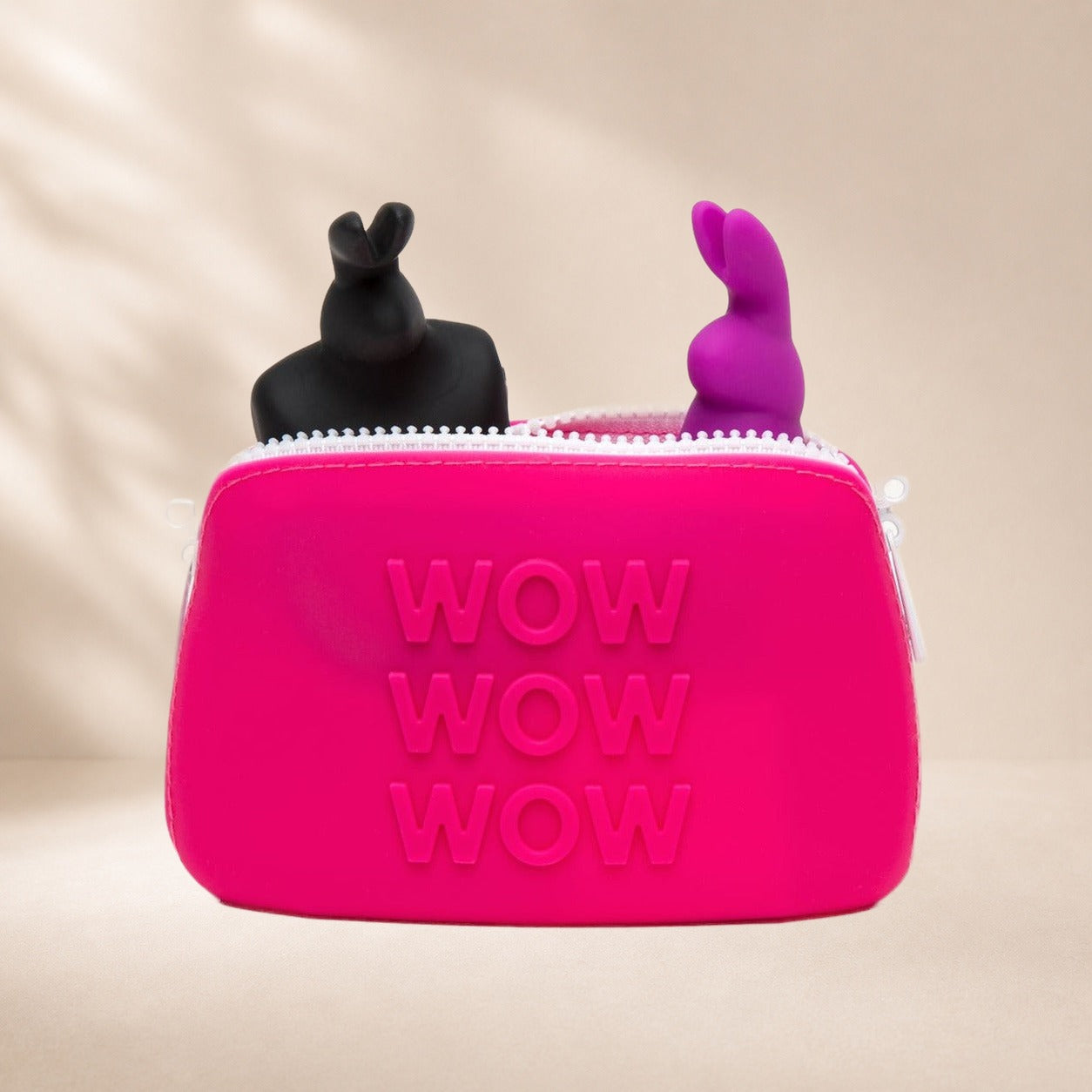 Happy Rabbit WOW Storage Zip Bag - Small - Pink