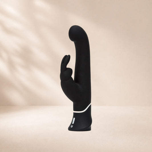 Happy Rabbit G-Spot Stroker Rabbit Vibrator - Black