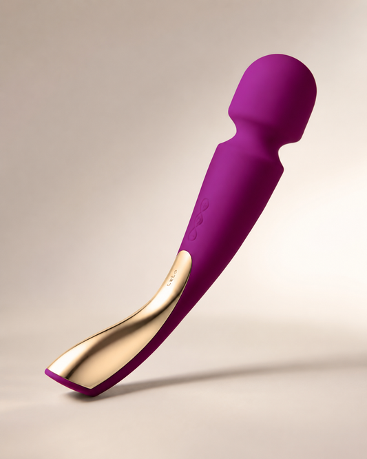 Lelo Smart Wand 2 Large wand massager in deep rose silicone