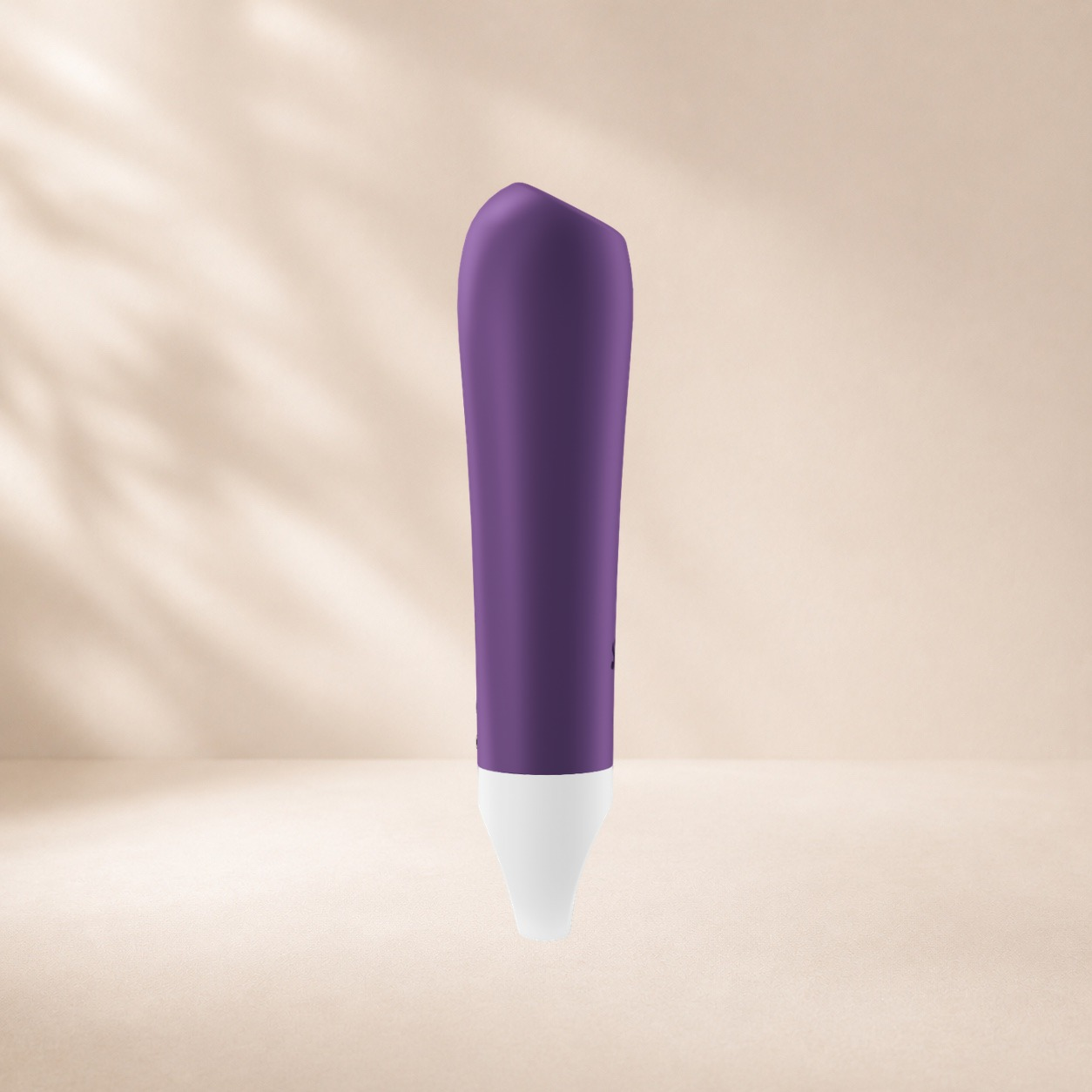 Satisfyer Ultra Power Bullet 2 - Violet — Broad buzzy, wide beveled tip