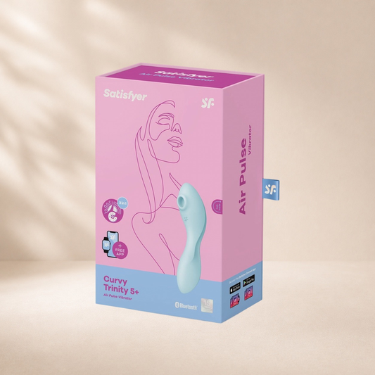 Satisfyer Curvy Trinity 5+ - Blue
