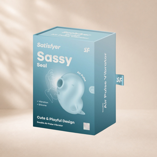 Satisfyer Sassy Seal - Ice Blue