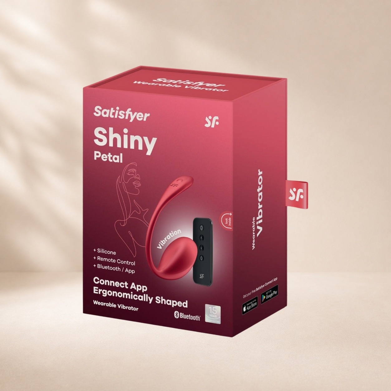 Satisfyer Shiny Petal - Red