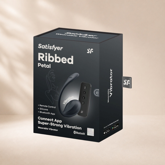 Satisfyer Ribbed Petal - Black
