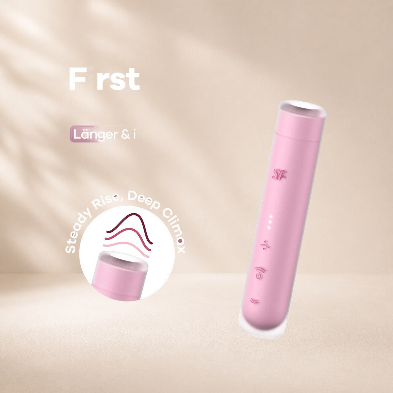 Satisfyer First Kiss - Berry, clitoral stimulator (photo 3)