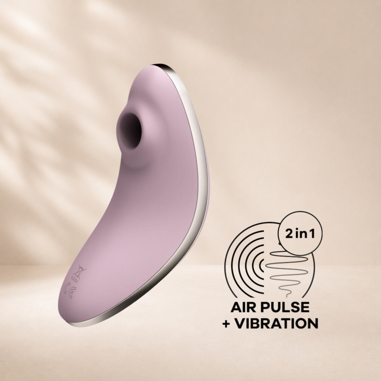 Satisfyer Vulva Lover 1 - Violet — Double air pulse + vibration, two independently controlled motors