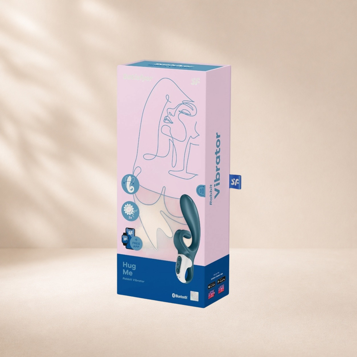 Satisfyer Hug Me - Grayblue