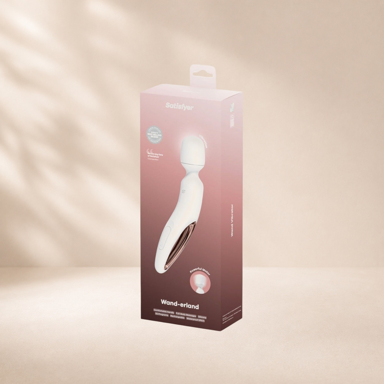 Satisfyer Wand-erland - White/Gold