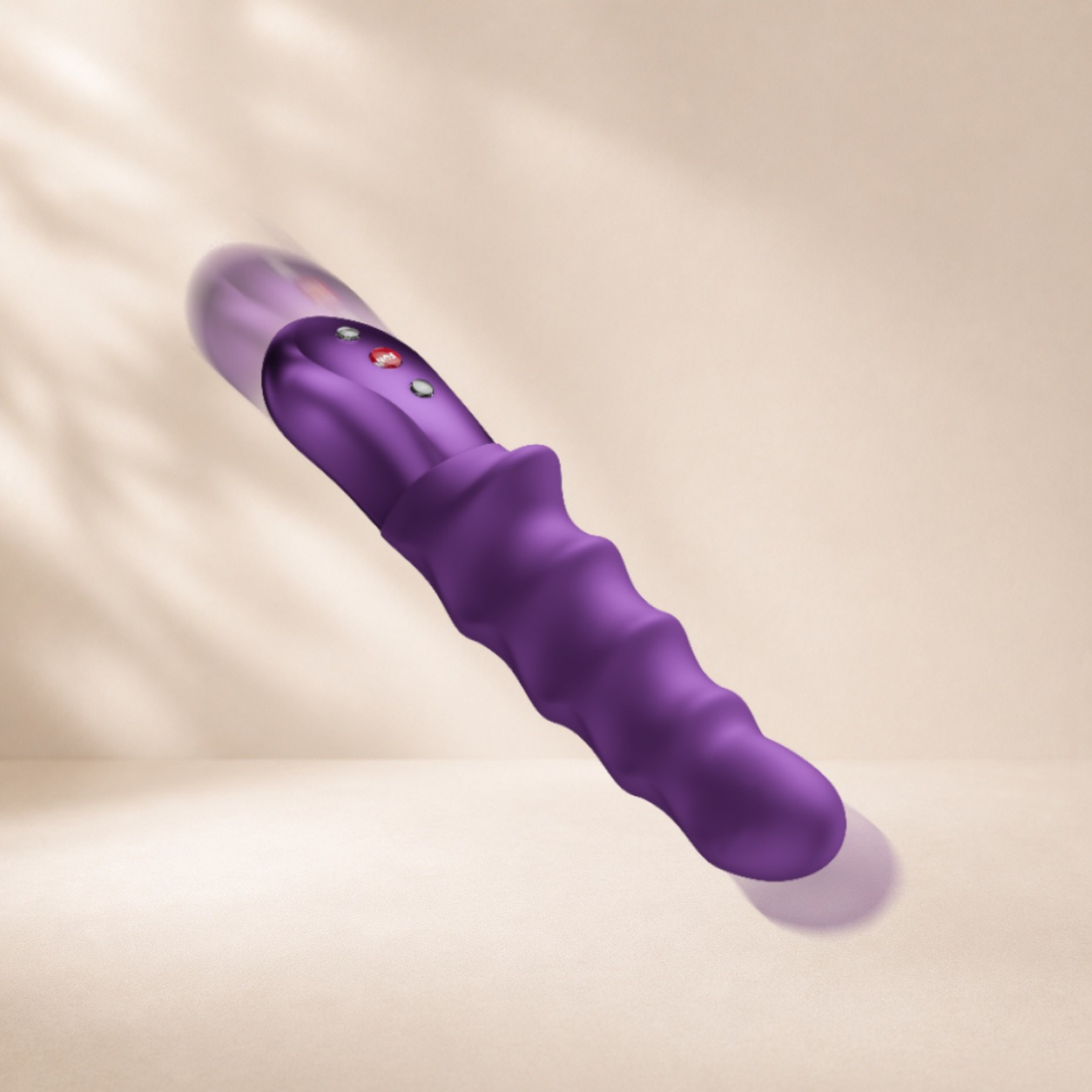 Fun Factory Stronic Surf - Dark Violet, thrusting pulsator (photo 3)