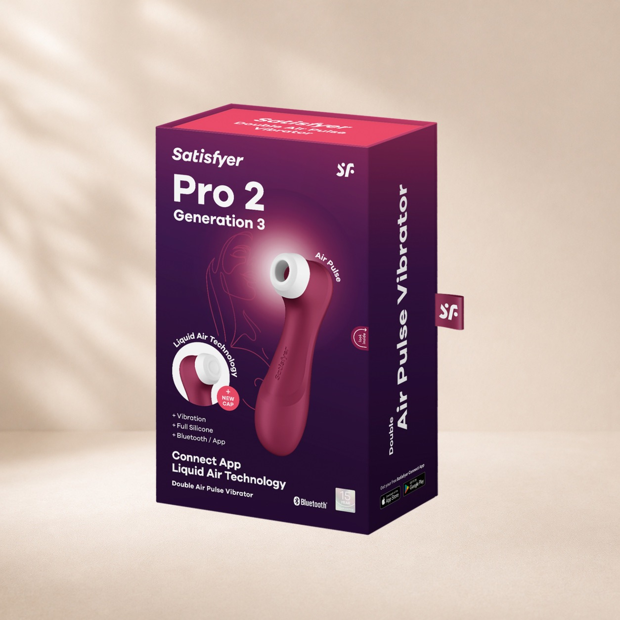 Satisfyer Pro 2 – Generation 3 With Liquid Air Technology, clitoral stimulator (photo 3)