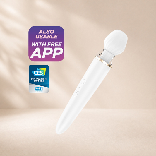 Satisfyer Double Wand-er - White