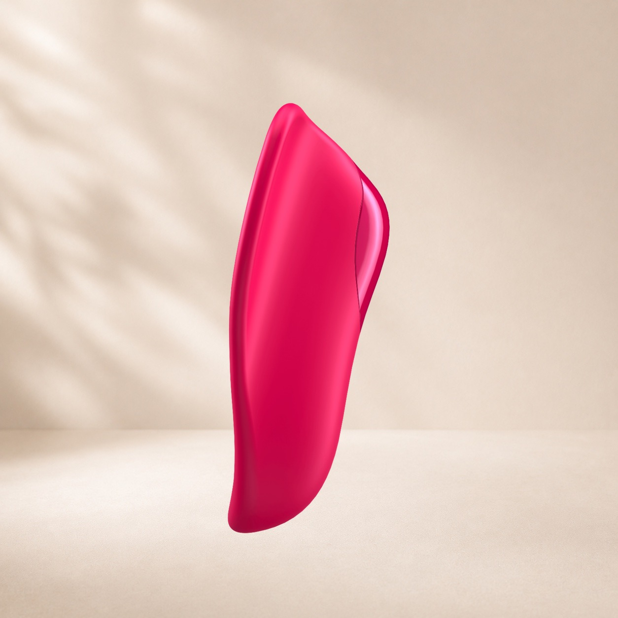 Satisfyer High Fly Finger Vibrator - Red — Slots between fingers, direct control, rounded tip