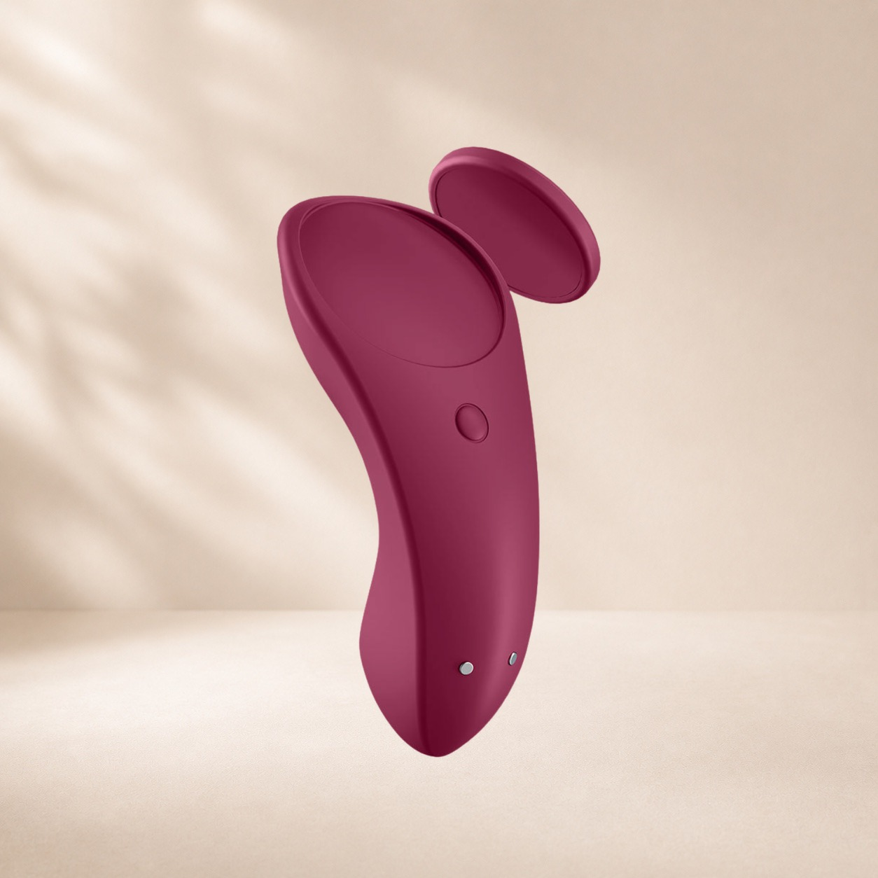 Satisfyer App Enabled Sexy Secret Panty Vibrator - Wine Red