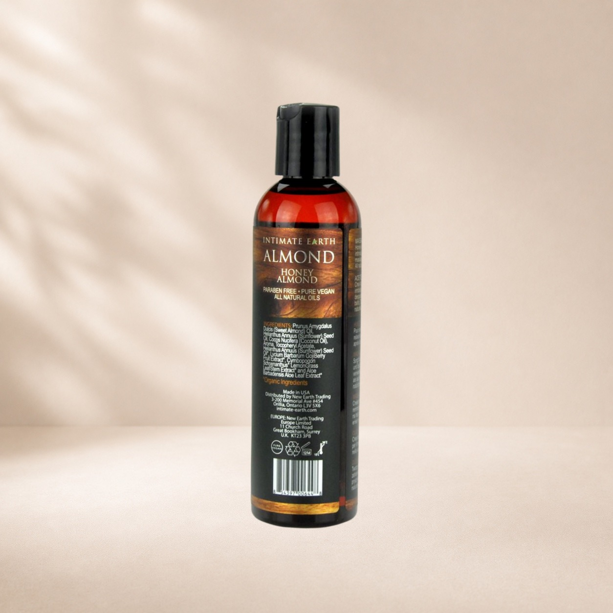 Intimate Earth Honey Almond Massage Oil, massage oil