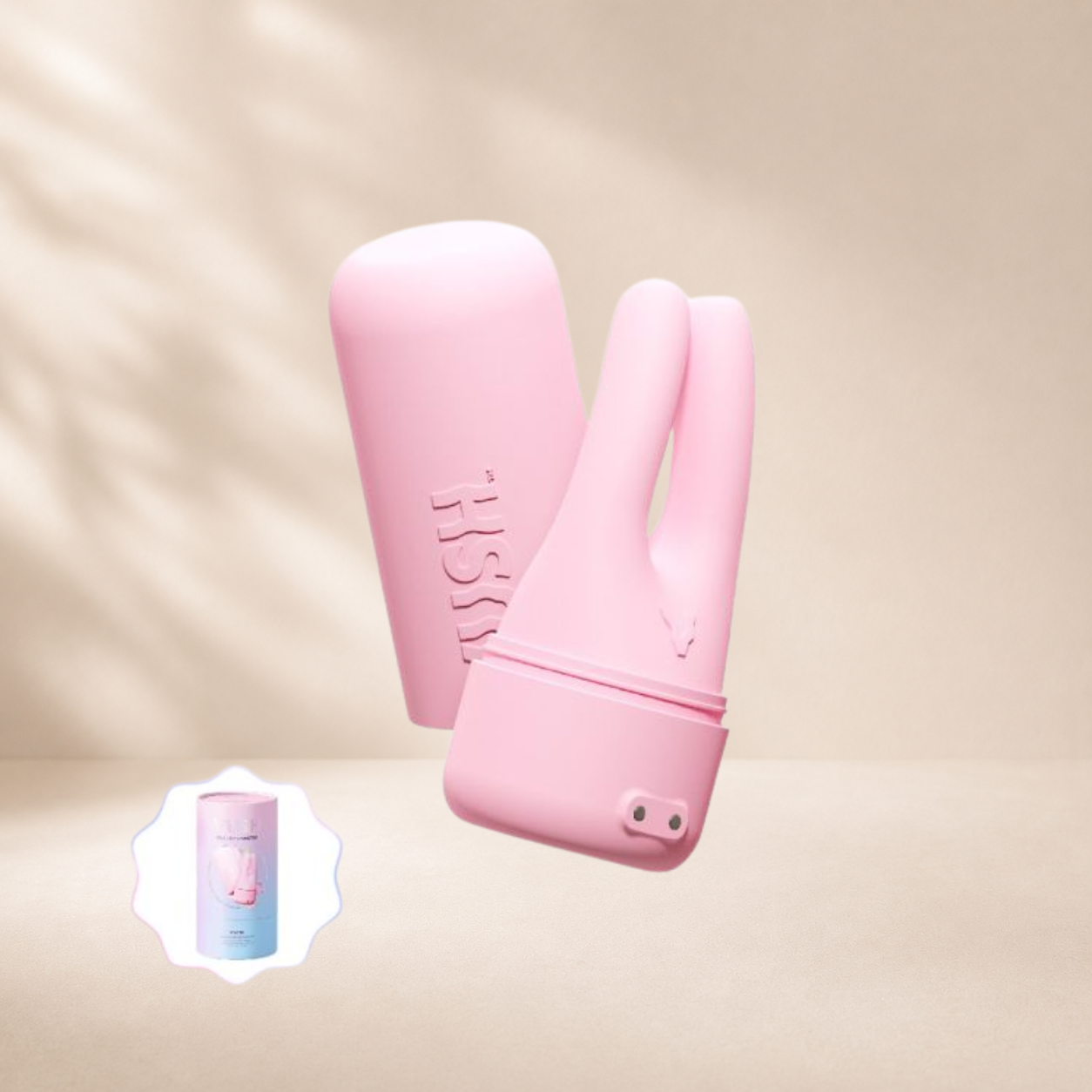 Vush Pop Swish Clitoral Vibrator - Pink