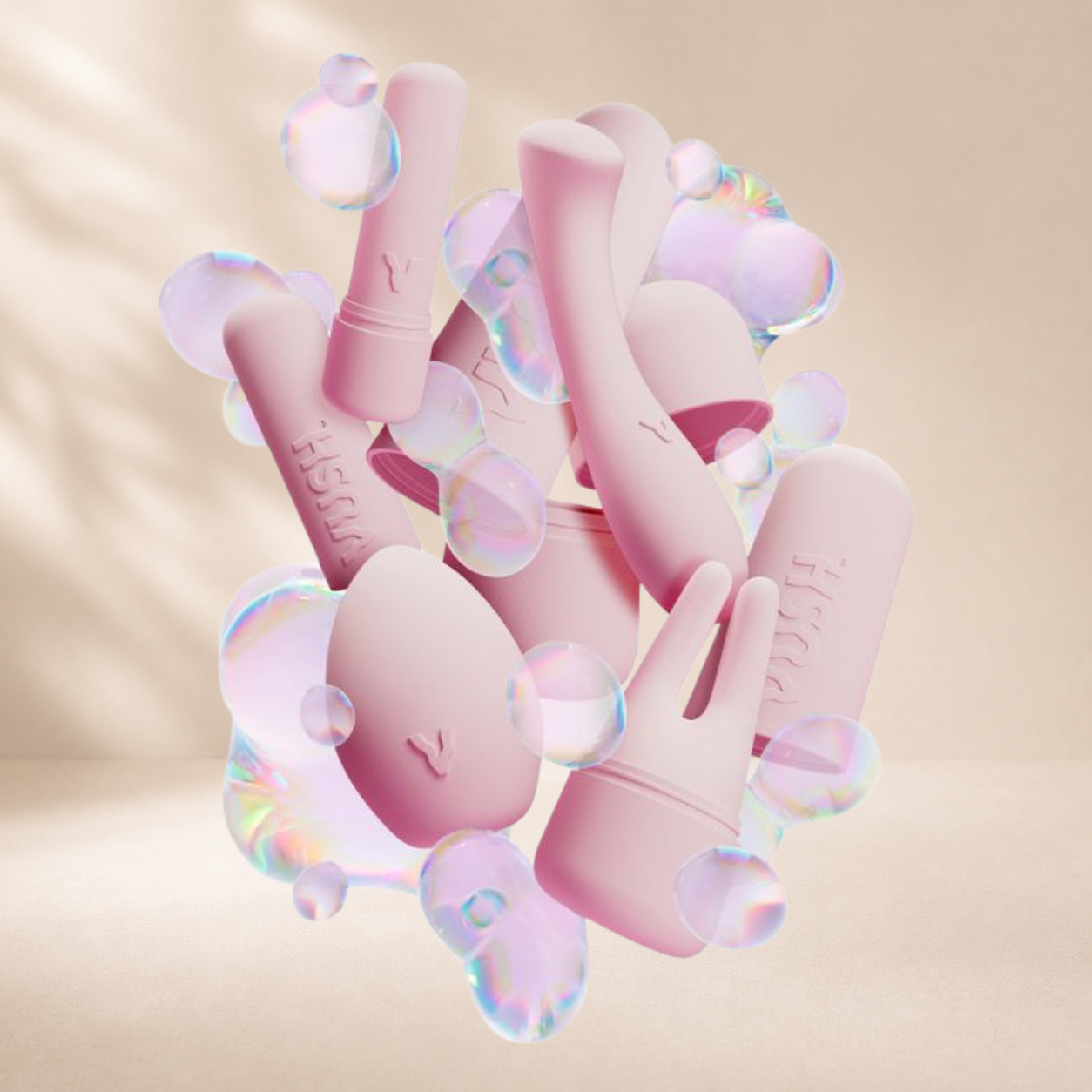 Vush Pop Swish Clitoral Vibrator - Pink
