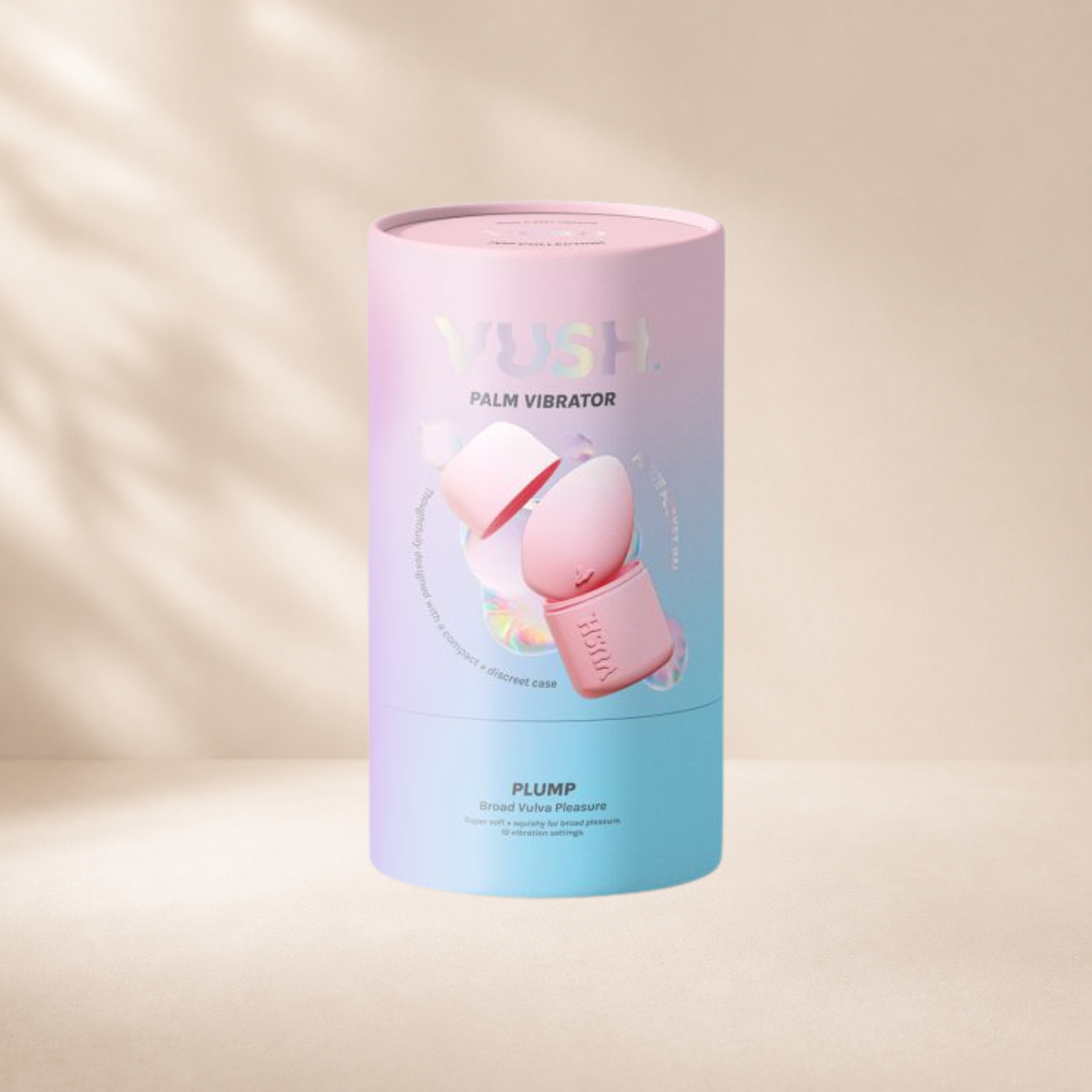 Vush Pop Plump Clitoral Vibrator - Pink
