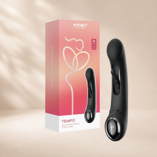 Honey Play Box Tempo - Kinky Finger Tapping G-Spot Vibrator (App Controlled, Pressure Sensing)