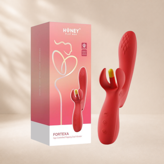 Honey Play Box Fortexa - Kinky Finger Flapping Clit & G-Spot Vibrator (App Controlled)
