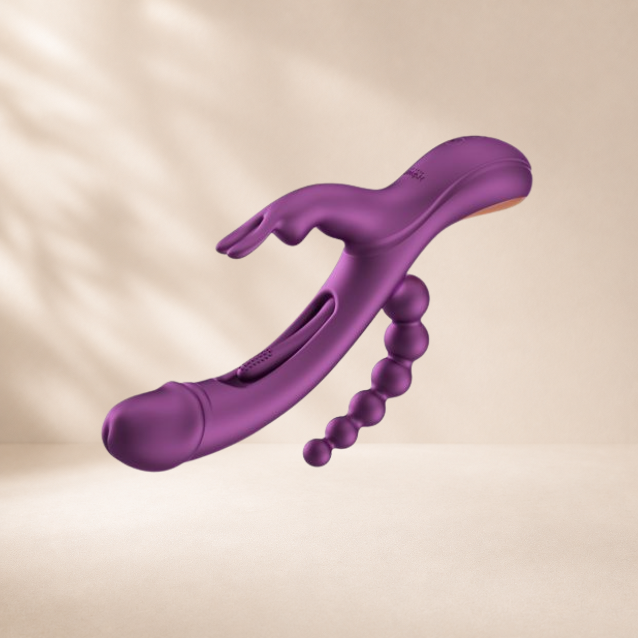 Honey Play Box Trilux - Kinky Finger Rabbit Vibrator with Anal Beads