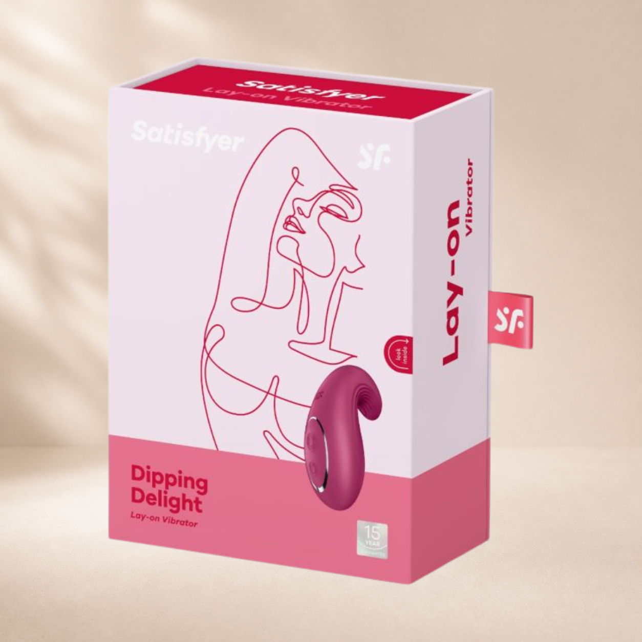 Satisfyer Dipping Delight - Berry