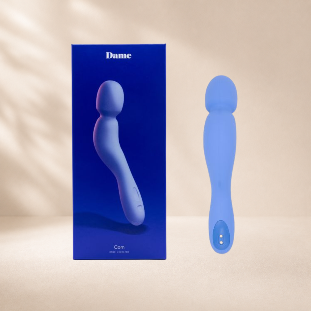 DAME Com Wand Vibrator - Periwinkle