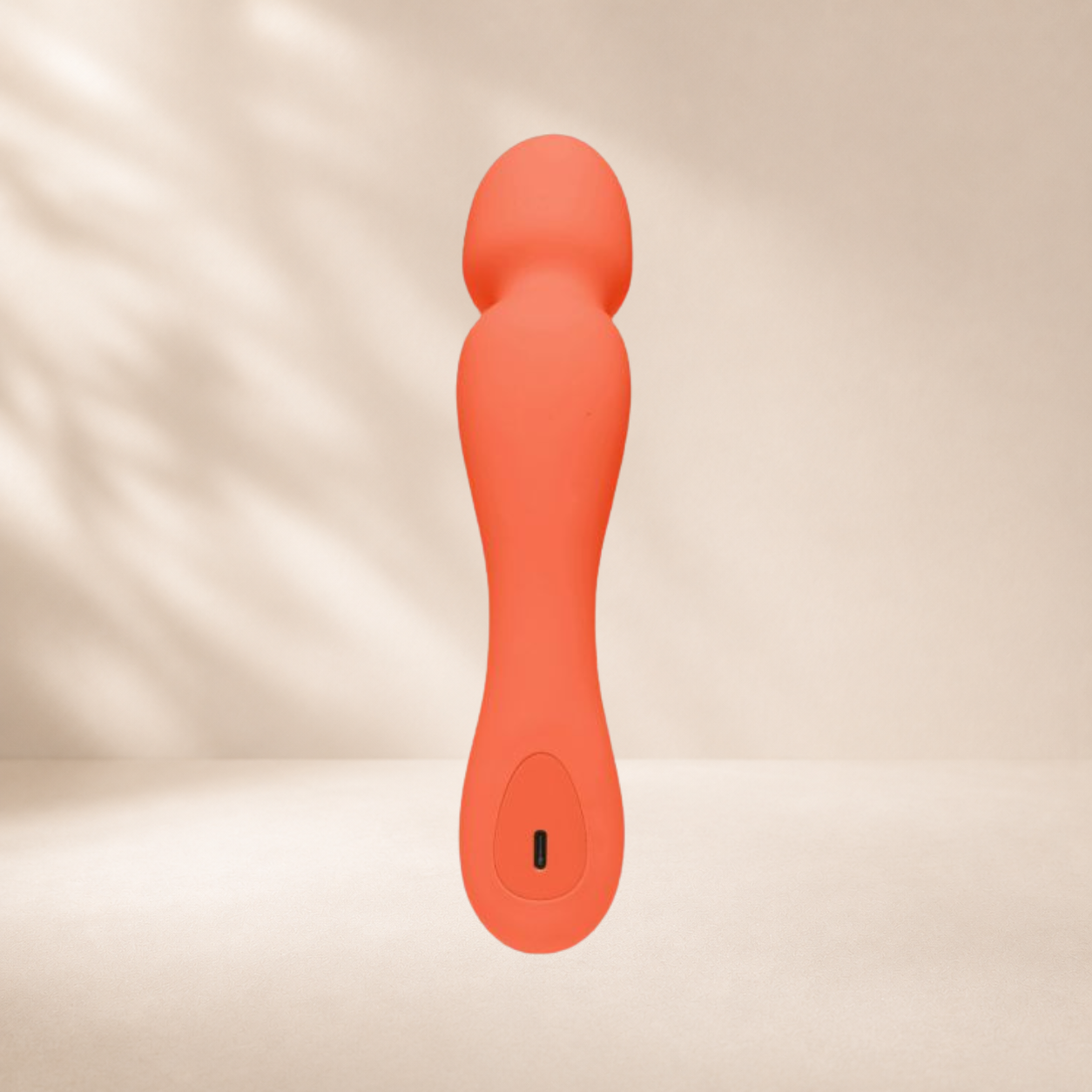 DAME Min Mini Wand Vibrator - Papaya