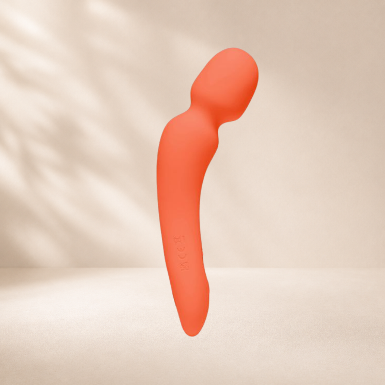 DAME Min Mini Wand Vibrator - Papaya