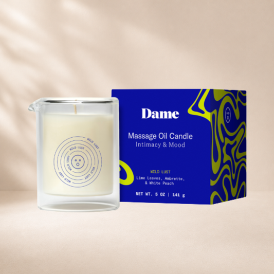 DAME Massage Oil Candle - Wild Lust