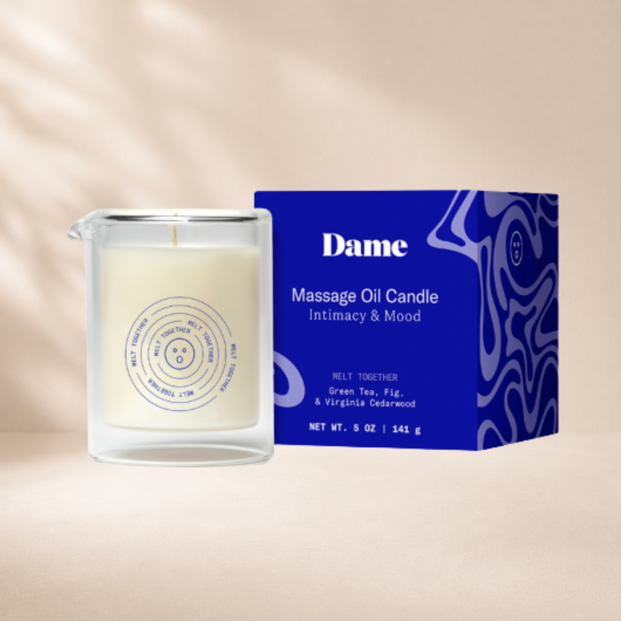 DAME Massage Oil Candle - Melt Together