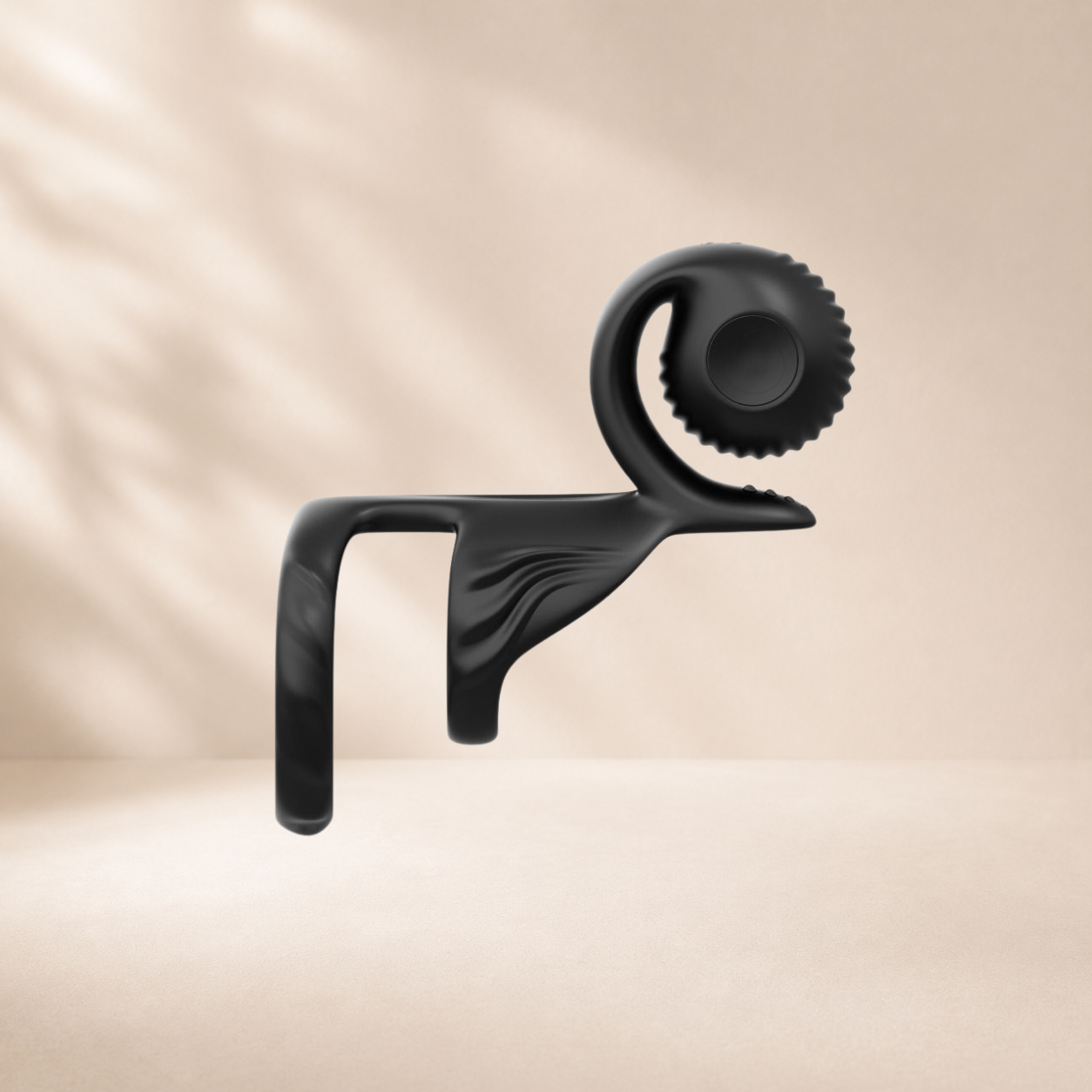 SVibe Snail JOVI Couples Ring - Black