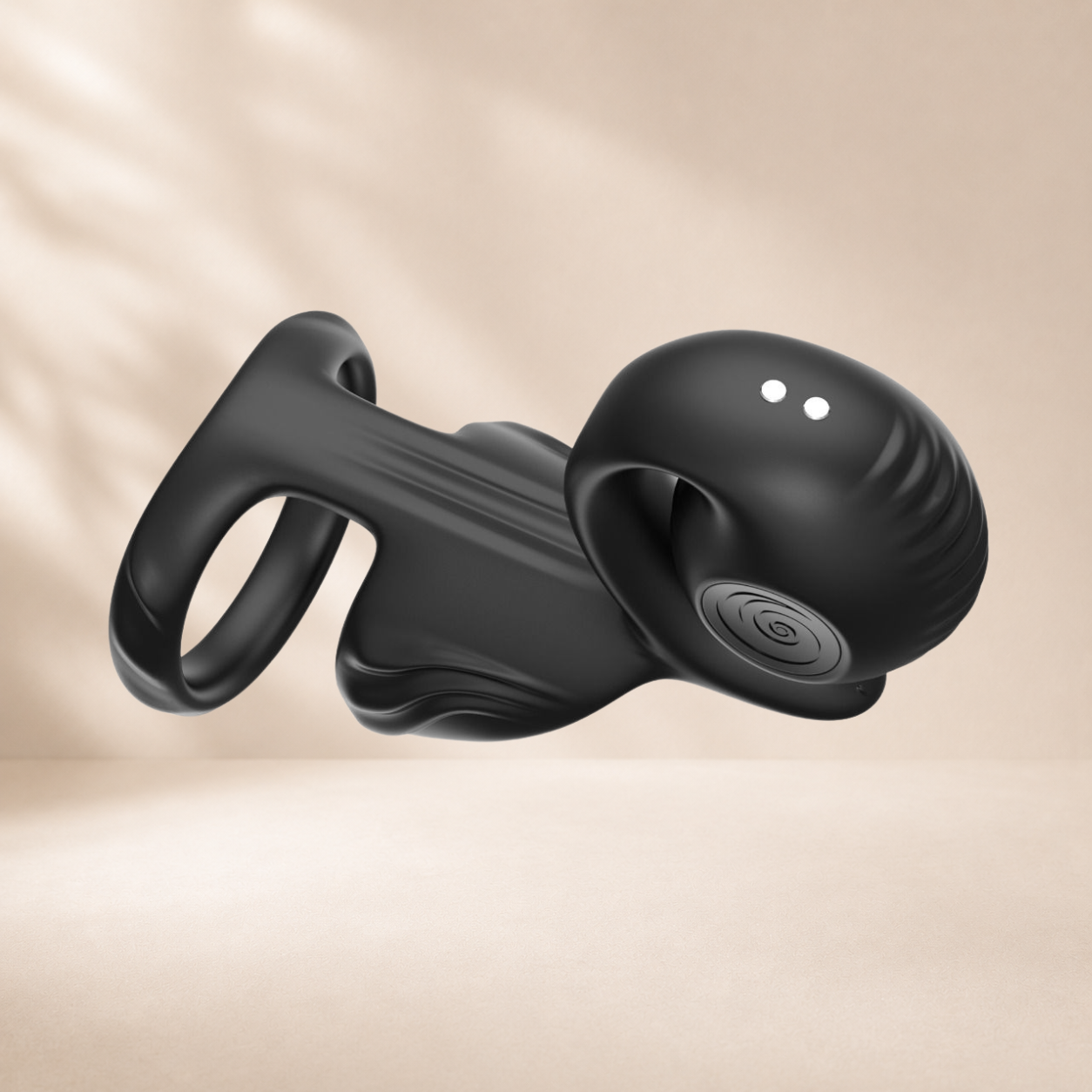 SVibe Snail JOVI Couples Ring - Black