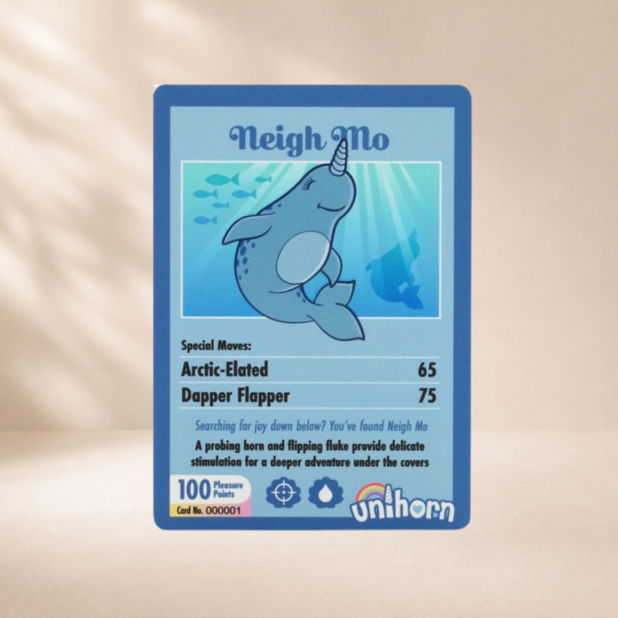 Unihorn of the Sea – Neigh Mo – The Narwhal