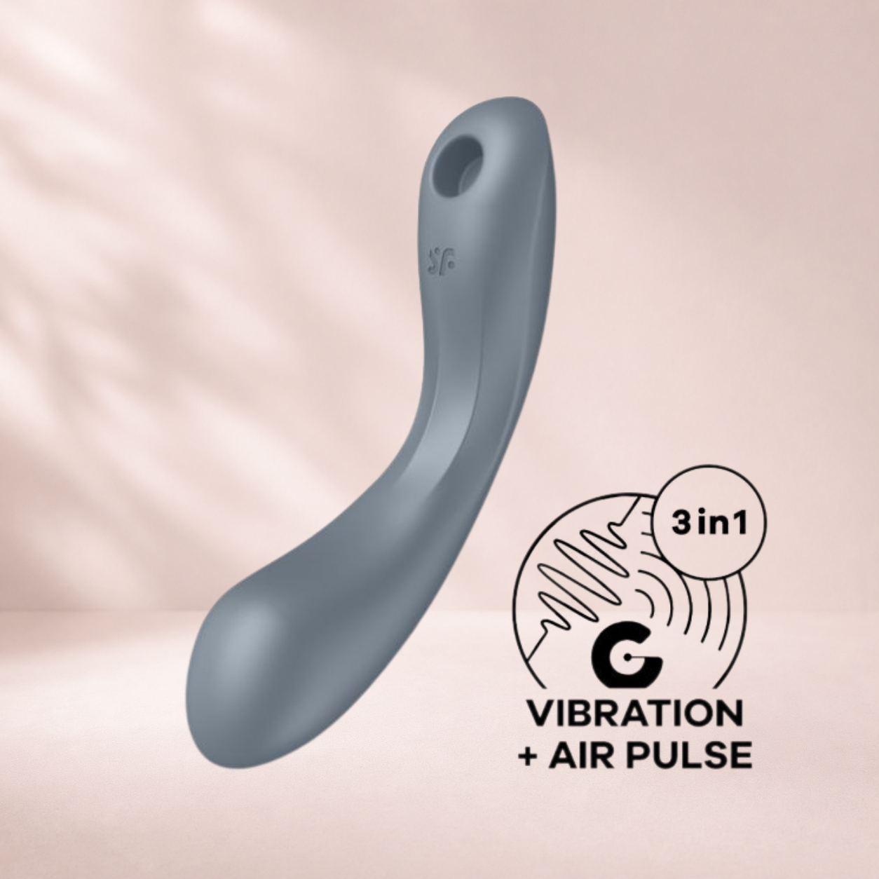 Satisfyer Curvy Trinity 1 - Bluegrey