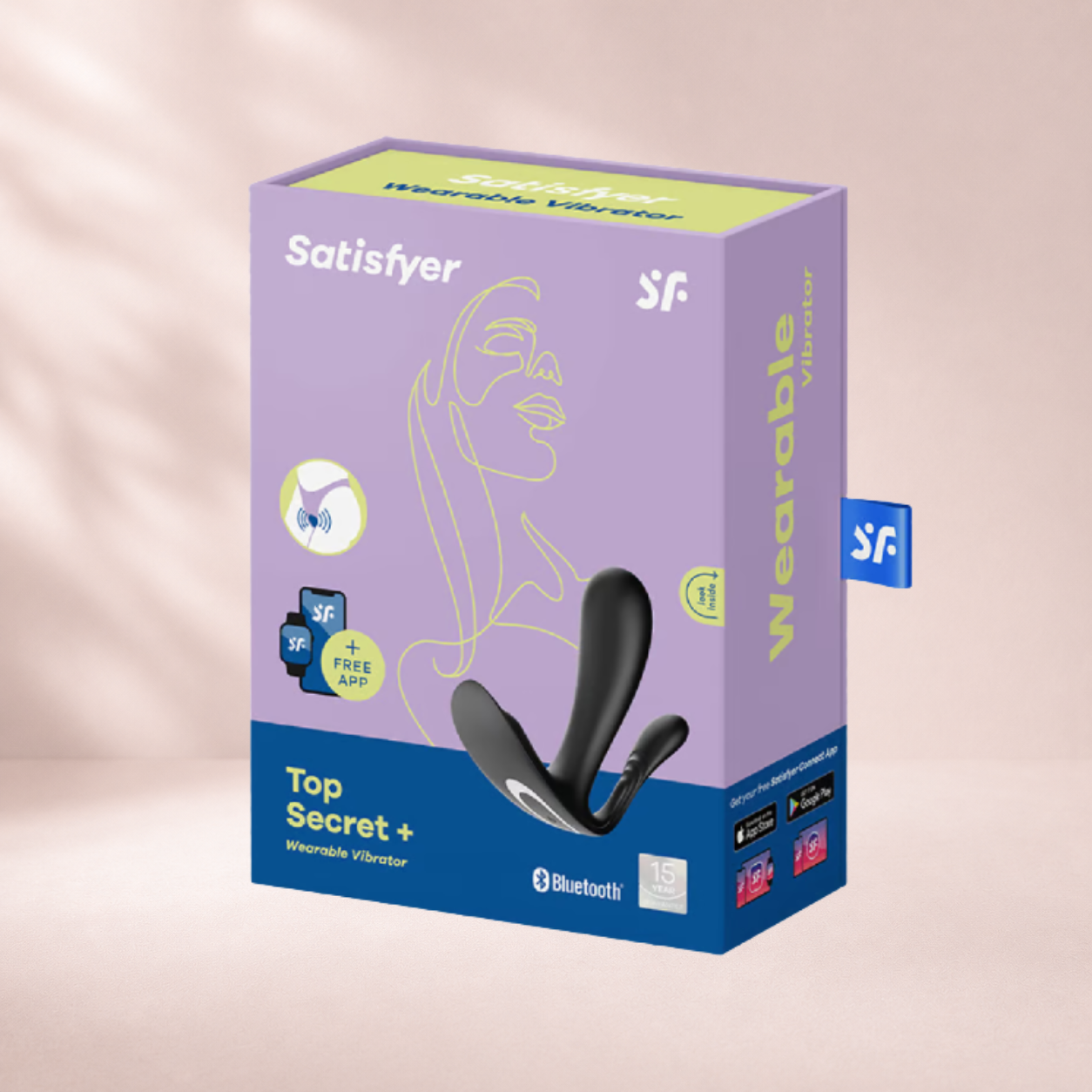 Satisfyer Top Secret+ App-Controlled Wearable Vibrator