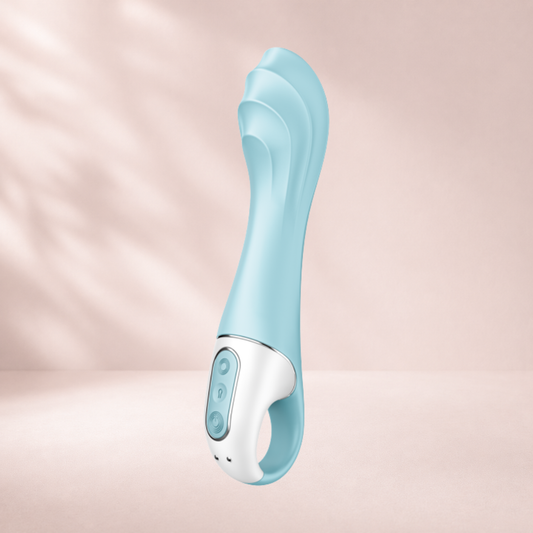 Satisfyer Air Pump Vibrator 5 Connect App, blue