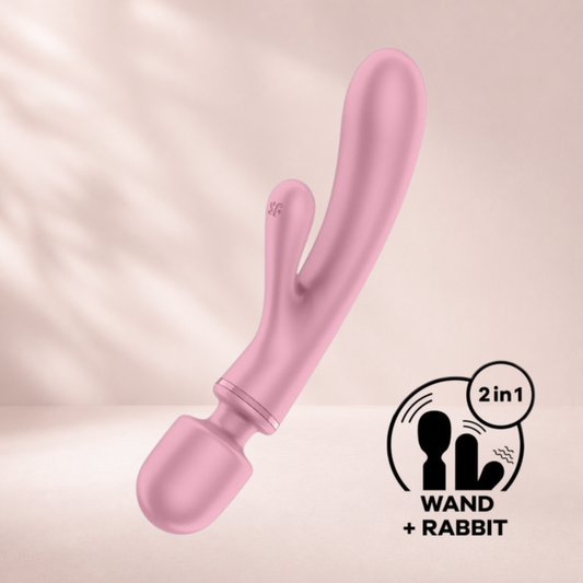 Satisfyer Triple Lover G-spot vibrator, grey